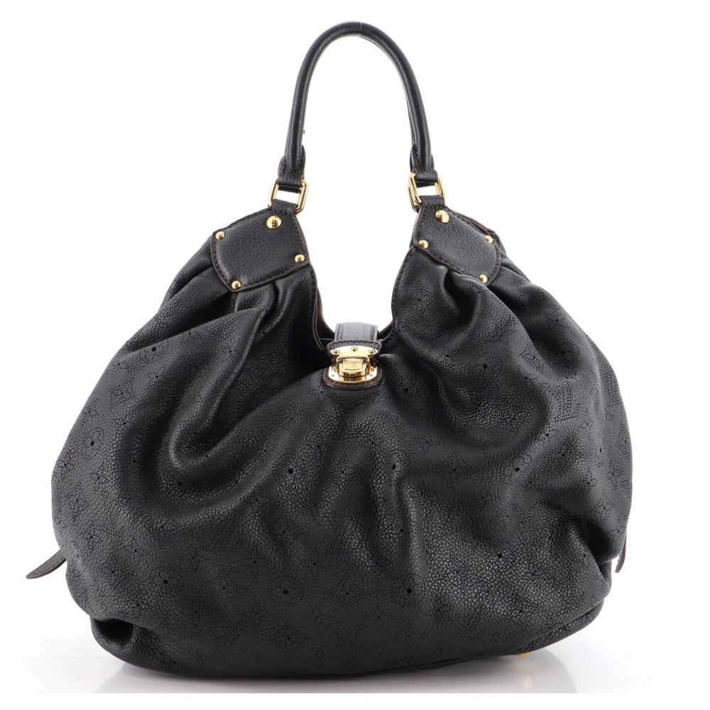 Louis Vuitton Mahina Leather Hobo Bag